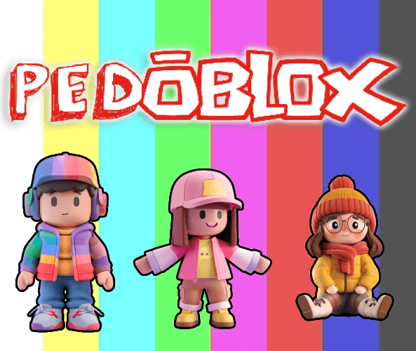 PEDOBLOX rainbow kids